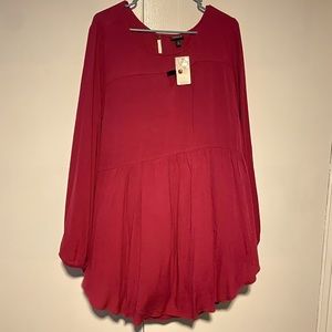 Burgundy top from torrid size 3.